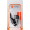 АЗУ Samsung Galaxy Tab InterStep (2A, 2xUSB, Автосмотка, Черный)