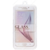 Защитное стекло Glass для Samsung Galaxy S6 Edge, закругленное, на весь экран, белая окантовка
