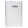 Портативный аккумулятор 10000 mAh Aceline U100 (набор адаптеров, компактный кабель)