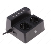 Сетевой фильтр DF Port-Charger-03 (2 розетки, 1,5м, 10А, 5хUSB (2x2,4A, 3x1A), черный)