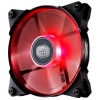 Вентилятор Cooler Master JetFlo 120 R4-JFDP-20PR-R1 (120x120x25мм, 800-2000об/мин, 12-36Дб) red