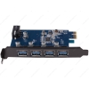 Контроллер ORICO PVU3-4P USB 3.0 (4 ext) PCI-Ex1