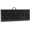Клавиатура проводная Corsair Strafe Cherry MX Red, механическая, RGB подсветка, макросы, USB