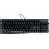 Клавиатура проводная Qcyber DOMINATOR, механическая, регулируемая подсветка, Kailh Blue, Black, USB