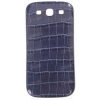 Задняя крышка aM Fashion для Samsung Galaxy S3, и/кожа, синий