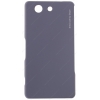 Чехол Air Case и защитная пленка для Sony Xperia Z3 Compact, серый, Deppa