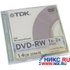Mini DVD-RW Disc TDK   1.4Gb  2x  ScratchProof