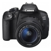 Зеркальный Фотоаппарат Canon EOS 700D черный 18Mpix EF-S 18-55mm f/3.5-5.6 DC III 3" 1080p Full HD SD Li-ion (с объективом) (8596B095)