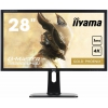 Монитор Iiyama 28" ProLite GB2888UHSU-B1 черный TN LED 5ms 16:9 HDMI M/M матовая HAS Pivot 300cd 170гр/160гр 3840x2160 D-Sub DisplayPort Ultra HD USB 7.7кг