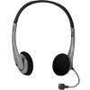 Гарнитура AURA 114 BLACK/GREY 63114 DEFENDER Компьютерная гарнитура Aura 114 черный + серый, кабель 1,8 м