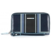 Кошелек женский Piquadro AC3131B2SER/BLU синий натур.кожа