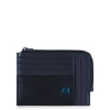 Чехол для кредитных карт Piquadro Pulse PU1243P15/BLU3 синий натур.кожа