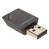 Адаптер  NETGEAR  A6100-100PES Беспроводной двухдиапазонный USB 2.0 адаптер 802.11ac 150/450 Мбит/с (2.4 ГГц или 5 ГГц), маленький черный корпус