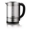 Чайник электрический Philips HD9342/01 1.5л. 2200Вт серебристый/черный (корпус: нержавеющая сталь/стекло)