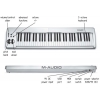 MIDI кл-ра M-Audio Keystation 61es (61 клавиша,  полувзвешенная,Pitch&Modulation, USB)