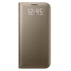 Чехол (флип-кейс) Samsung для Samsung Galaxy S7 edge LED View Cover золотистый (EF-NG935PFEGRU)