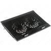Охлаждение для ноутбука DEEPCOOL WindPal FS (Al+пластик, 2x140mm вентилятора, 700-1200 rpm, 21-27 dBA, до 17'') Black