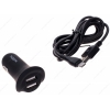АЗУ microUSB, Nobby Comfort (2,4А, 2xUSB, кабель в комплекте 1,2м, 1.2А/1.2А, SoftTouch, черный)
