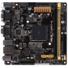Плата ASUS Socket-AM1 AM1I-A 2xDDR3-1600 HDMI/DVI/DSub 8ch 2xSATA3 2xUSB3 COM GLAN mini-ITX