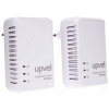 Адаптер Powerline UPVEL UA-251PK [Комплект из двух адаптеров, HomePlug AV, 1x10/100 LAN]