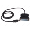 Адаптер USB A (вилка) -> LPT 25pin (F) (добавляет в систему LPT порт)