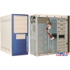 MIDITOWER  STEP GL LIGHT BLUE  ATX  300W (для P4)
