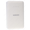 Портативный аккумулятор 11300 mAh Samsung (2,1А, 1xUSB, встроенный кабель,  белый)