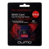 Память QUMO (SDXC) 64 Gb class UHS-l (10+)
