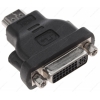 Переходник HDMI (M) -  DVI-I (F), DEXP [AHmDFSiBl] Черный