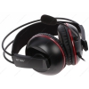 Наушники Asus CERBERUS [охватывающие, закрытые, 20-20000 Гц, микр., рег. гром., каб. 1.2м, разъем 2x3.5мм, черные]