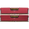 Память DIMM DDR4 8192MBx2 PC21300 2666MHz Corsair Vengeance LPX CL16-18-18-35 [CMK16GX4M2A2666C16R] Red