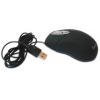 Porto Ergonomic Mini Optical Mouse <PM-07BK> (RTL) USB 3btn+Roll, уменьшенная