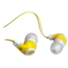 Гарнитура Defender Pulse-430 White/yellow 4-пин 3,5 мм jack, плоск. 1,2м (63432)