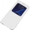 Чехол (флип-кейс) Samsung для Samsung Galaxy S7 edge S View Cover белый (EF-CG935PWEGRU)