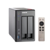 Cетевой накопитель QNAP TS-251+-2G Сетевой RAID-накопитель, 2 отсека для HDD, HDMI-порт. Intel Celeron J1900 2,0 ГГц, 2ГБ.
