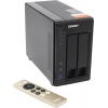 QNAP NAS Server <TS-251+ 2G>  (2x3.5"/2.5"HotSwap HDD SATA,RAID0/1,2xGbLAN,2xUSB3.0,2xUSB2.0,HDMI,ПДУ)