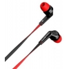 Наушники Smarterra XQ100MRD [вставные (затычки), закрытые, 20-20000 Гц,микр., каб. 1.2м, разъем 3,5мм, красный]