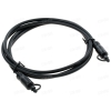 Кабель ODT(Toslink, M) - ODT(Toslink, M), 1.5m, DEXP [TMTMSI015B] Черный