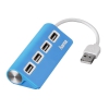 Разветвитель USB 2.0 Hama TopSide 4порт. голубой (00012179)