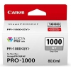 Картридж Canon PFI-1000 GY для  IJ SFP PRO-1000 WFG. Серый. 80 мл. (0552C001)