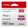 Картридж Canon PFI-1000 M для  IJ SFP PRO-1000 WFG. Пурпурный. 80 мл. (0548C001)