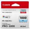 Картридж Canon PFI-1000 PC для  IJ SFP PRO-1000 WFG. Фото голубой. 80 мл. (0550C001)