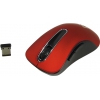 Defender Wireless Optical Mouse Datum <MM-075 Red> (RTL)  USB 5btn+Roll <52076>
