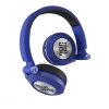 Наушники беспроводные JBL E40BT [накладные, закрытые, 20-20000 Гц, микр., рег.гром.,BT, каб. 1,3м, разъем 3.5мм,синие]