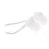 Наушники Harper HV-102 [вставные (затычки), закрытые, 13-22500 Гц, микр., каб. 1.2м, разъем 3,5мм, белые]