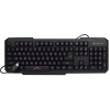 Клавиатура проводная Oklick 740G Multimedia, подсветка, Black USB