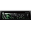 Автопроигрыватель Pioneer DEH-1800UBG [1DIN, 4x50Вт, USB/CD/AUX, MP3/FLAC, (Зеленая)] + USB Flash 8Gb