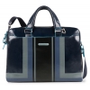 Сумка Piquadro Blue Square CA3335B2SER/BLU синий натур.кожа