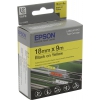 Термотрансферная лента EPSON C53S626401 LC-5YBP9 (18мм x 9м, Black  on Yellow)