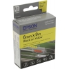 Термотрансферная лента EPSON C53S623401 LC-2YBP9 (6мм x 9м, Black  on Yellow)